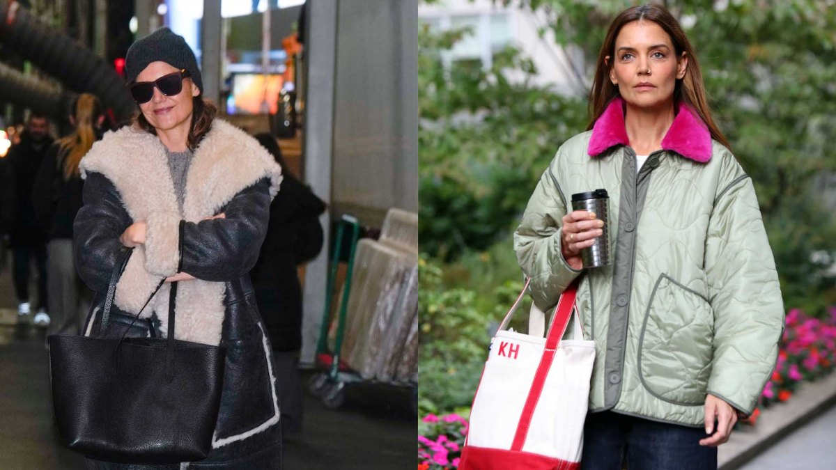Katie Holmes Winter Coats