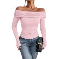 Trophy sexual tops off shoulder