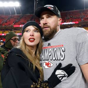 Taylor Swift and Travis Kelce