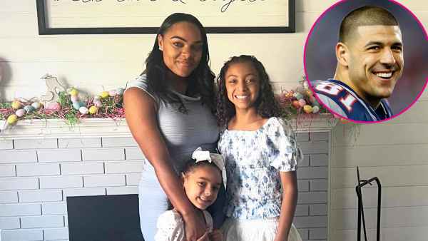 Aaron Hernandez s Fiancee and Daughter Share Rare Tribute