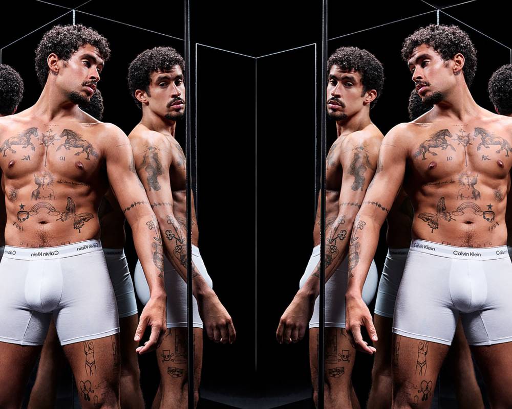 Bad Bunny Calvin Klein Hot Pics
