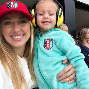 Brittany Mahomes Practices Dance Hairstyles With Sterling