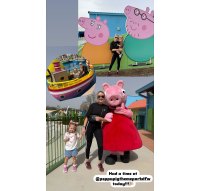 Brittany Mahomes takes children to Peppa Pig theme Park: 'Happiest Kiddos'