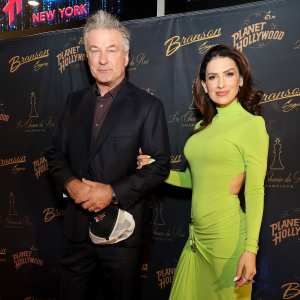 Feature Alec Baldwin and Hilaria Baldwin Planet Hollywood NYC