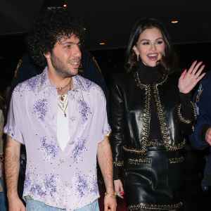 Feature Selena Gomez and Benny Blanco Date Night Style In His and Hers Studs