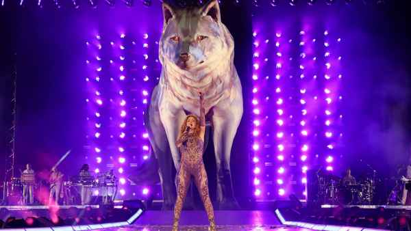 Shakira en su gira 2025.