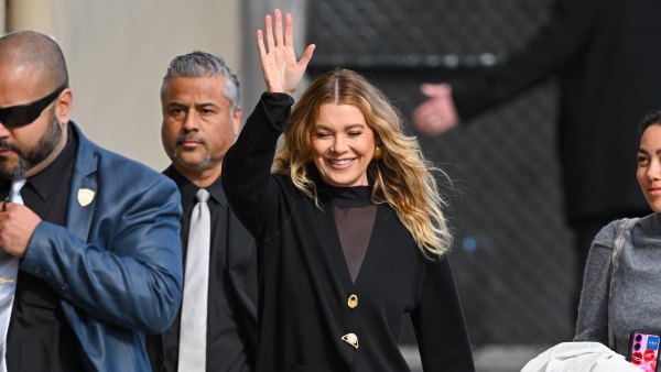 Ellen Pompeo is seen on March 13, 2025 in Los Angeles, California.