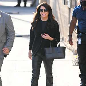 Lauren Graham is seen on March 19, 2025 in Los Angeles, California.