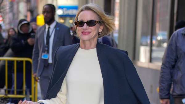 Naomi Watts is seen outside the ABC Television Studios on March 25, 2025 in New York City.