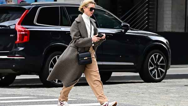Naomi Watts is seen on March 26, 2025 in New York City.