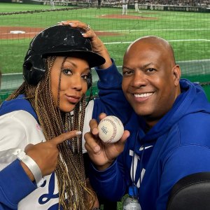 Holly Robinson Peete Defends Husband Rodney After He Catches Foul Ball During Dodgers Baseball Game