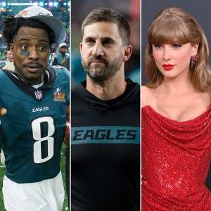 How Nick Sirianni Reacted to CJ Gardner Johnsons Taylor Swift Sweatshirt