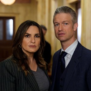 Mariska Hargitay and Peter Scanavino Law and Order Special Victims Unit SVU