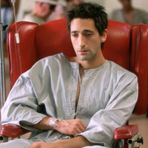 Adrien Brody sits down in The Jacket.