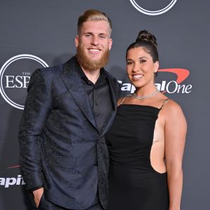 Cooper Kupp and Anna Marie Celebrate Seattle Seahawks Move