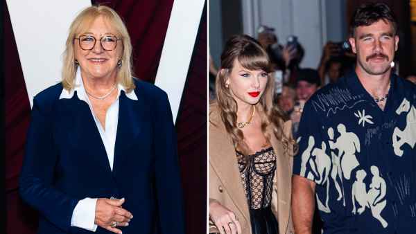 Donna Kelce Celebrates Taylor Swift and Travis Kelce 2025 iHeartRadio Music Awards Wins
