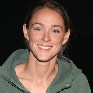 PHILADELPHIA, PENNSYLVANIA - JUNE 13: Autism advocate Kylie Kelce poses with the new Print Pals printable puppets from technology company HP, to help neurodivergent children express themselves through the therapeutic power of creative expression at the Eagles Autism Foundation (EAF) sensory room in Philadelphia, PA. (Photo by Michael Simon/Getty Images for HP Inc.)