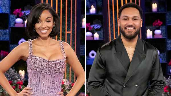Virginia Miller and Devin Buckley during the official teaser for the reunion