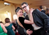 Margaret Quealley and Jack Antonoff look dear on red carpet 2025 Oscars
