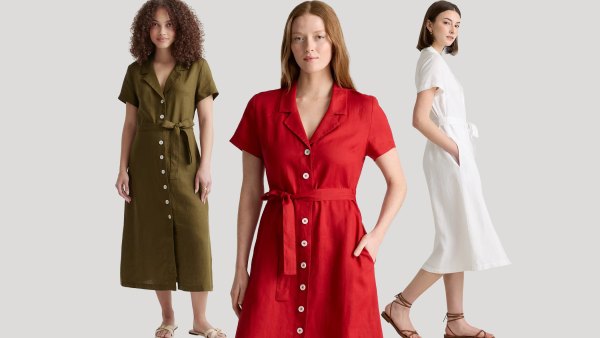 quince-european-linen-button-front-dress