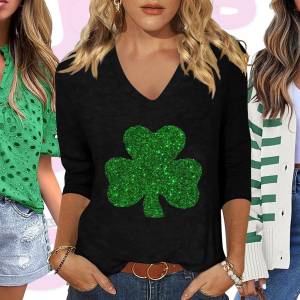 St. Patrick’s Day Tops on Amazon