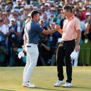 Justin Rose on What He Told Rory McIlroy After Masters Win