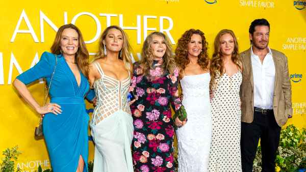 Blake Lively Poses for Family Photo With Mom Niece at A Simple Favor Premiere