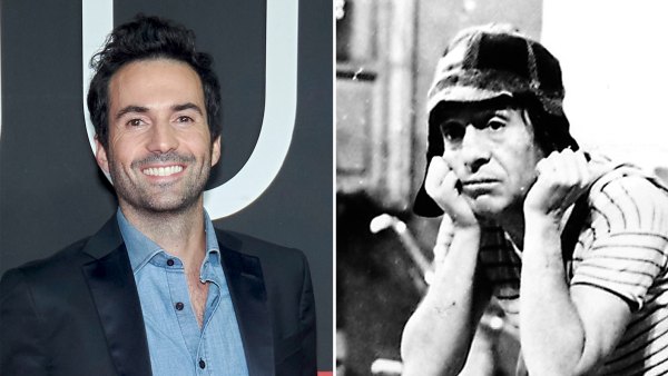 Chespirito y Pablo Cruz Guerrero