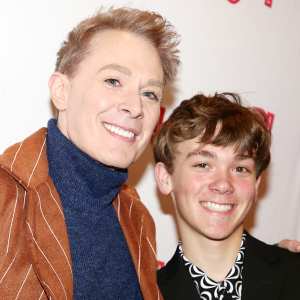 Clay Aiken and Son Parker, 16, Have 'Boop-Oop-a-Doop' Good Time at Broadway Opening of 'Boop!'