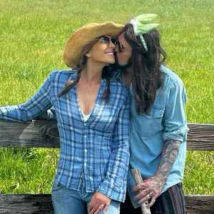 Elizabeth Hurley Shares Clip of Billy Ray Cyrus Driving Through Countryside