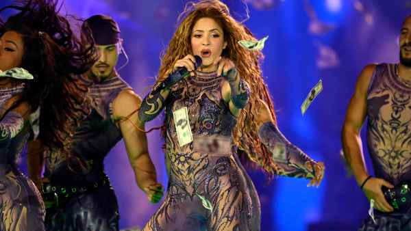 Shakira en México, marzo 30 de 2025.