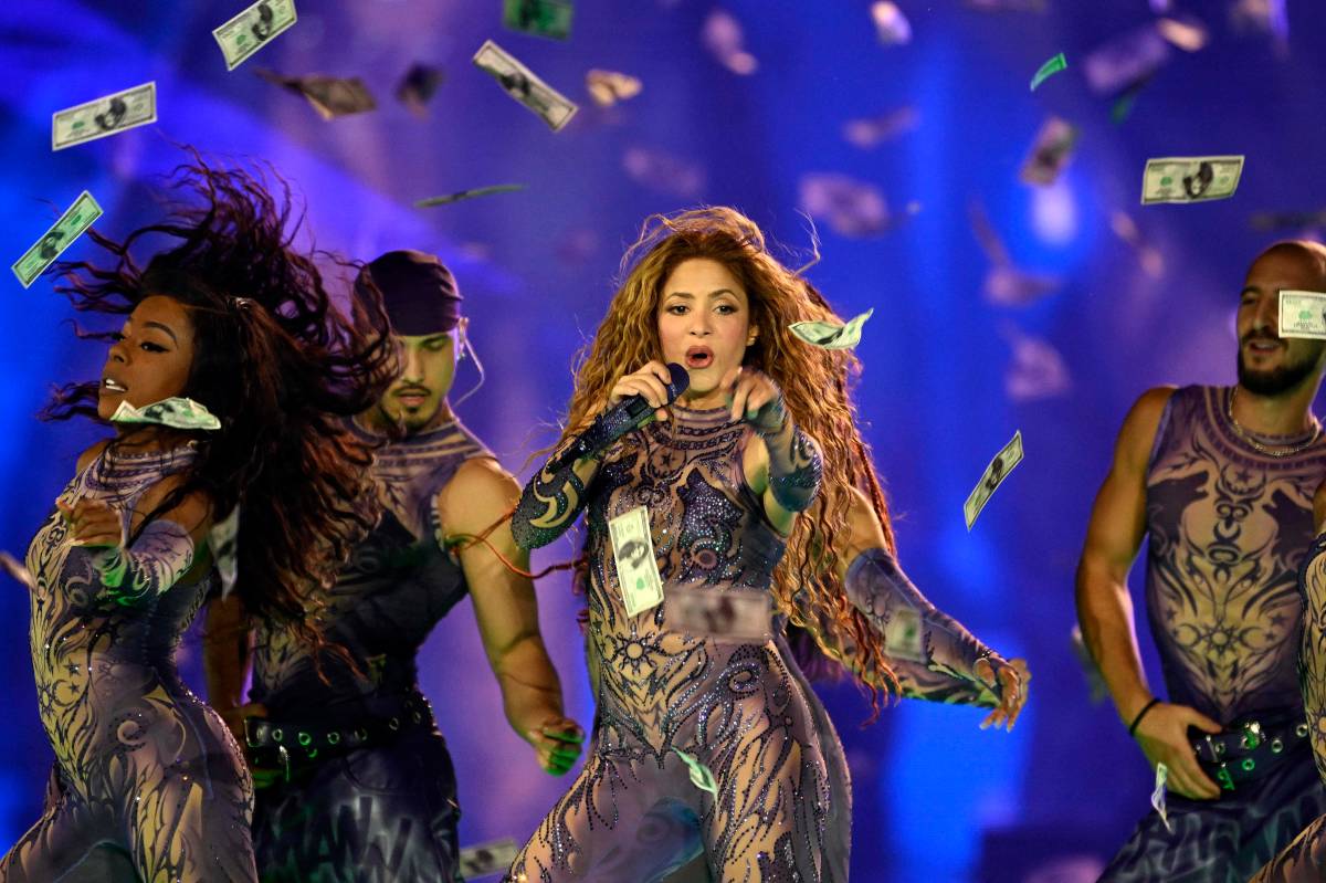 Shakira en México, marzo 30 de 2025.