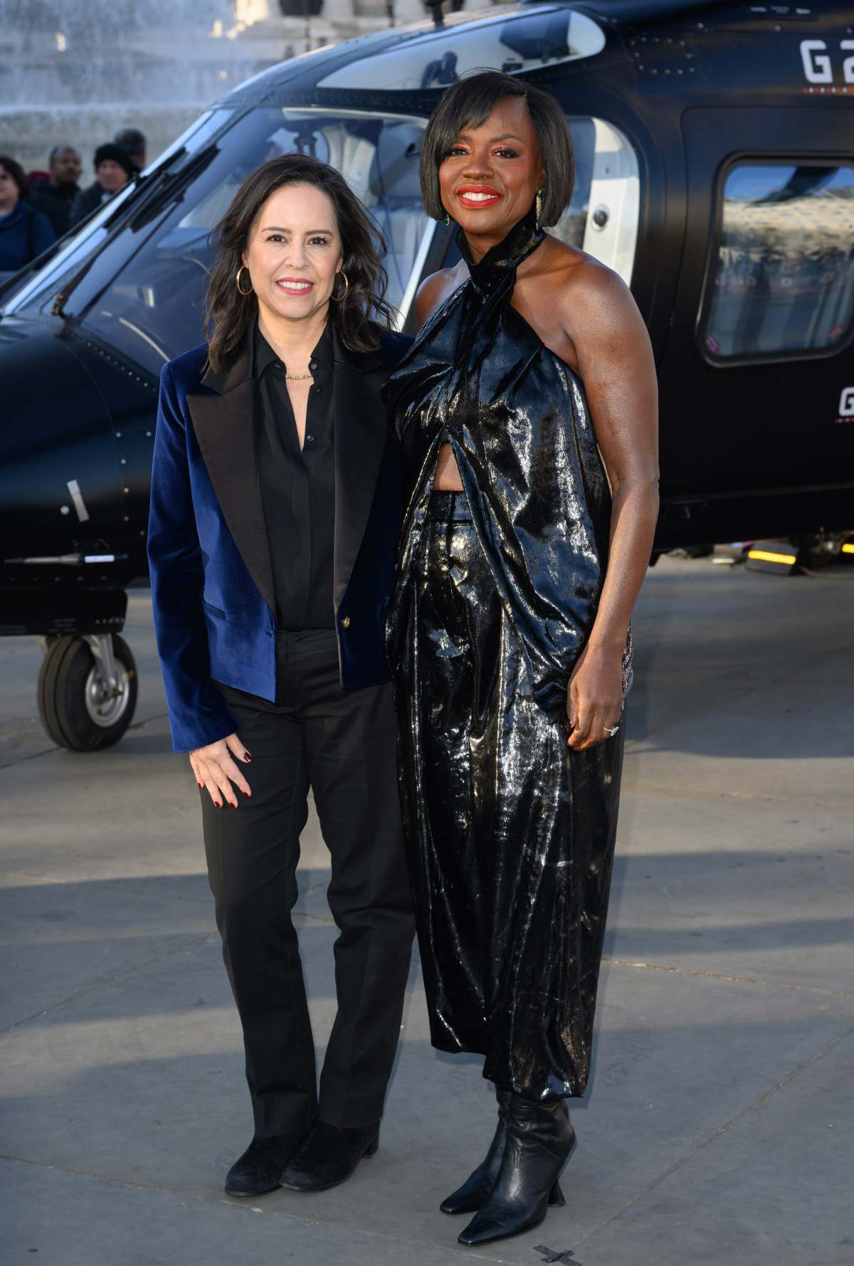 Patricia Riggen director and Viola Davis in the premiere of G20