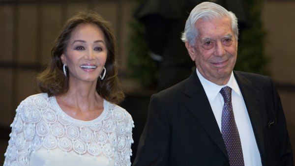 Isabel Preysler y Mario Vargas Llosa en Madrid.