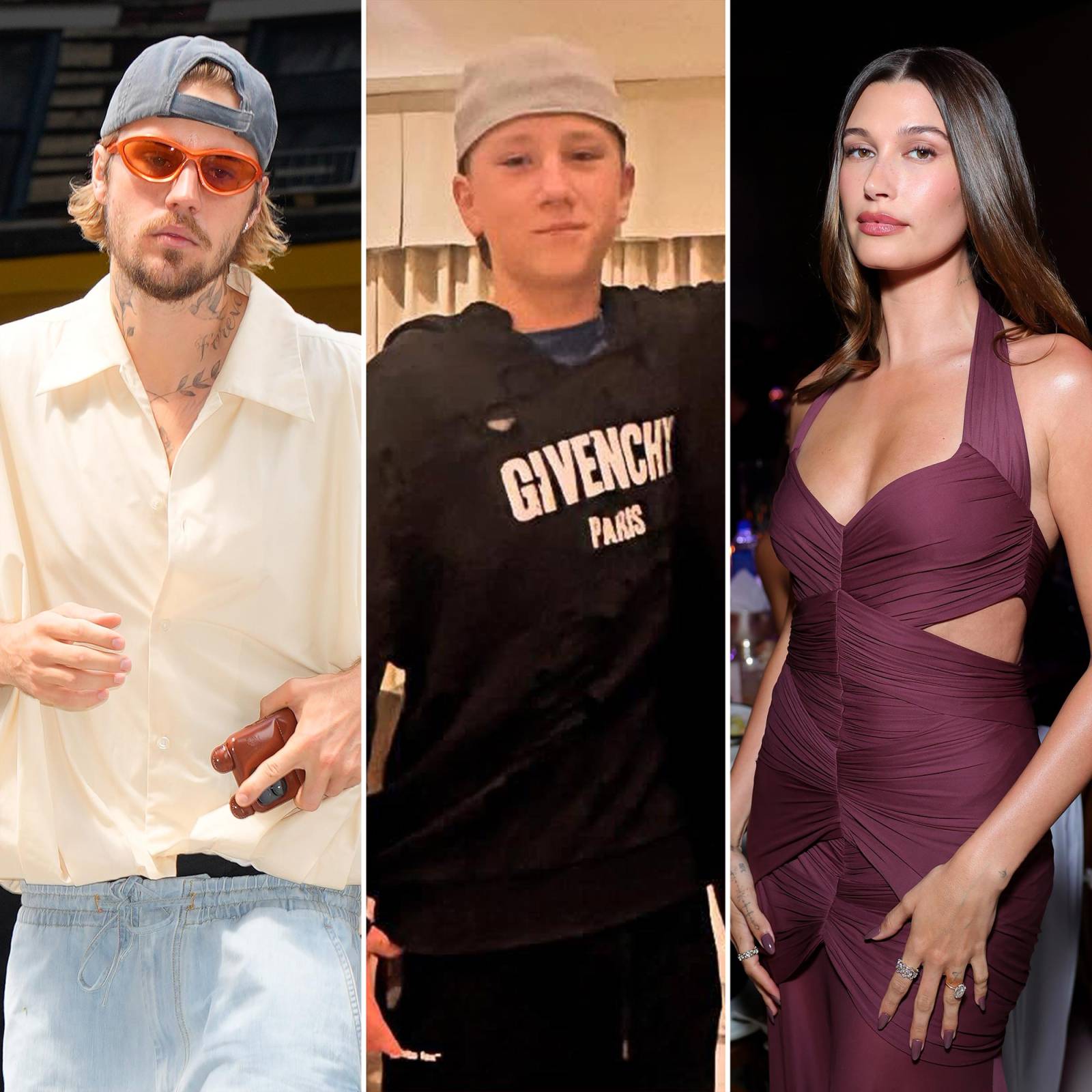 Justin Bieber at Coachella With 15-Year-Old Brother Jaxon and Hailey ...