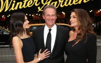 Kai Gerber steps out with Rande Gerber and Cindy Crawford