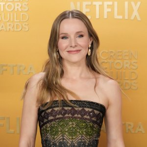 LOS ANGELES, CALIFORNIA - FEBRUARY 23: Kristen Bell attends the 31st Annual Screen Actors Guild Awards at Shrine Auditorium and Expo Hall on February 23, 2025 in Los Angeles, California. (Photo by Jeff Kravitz/FilmMagic)