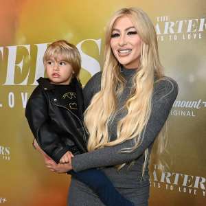 Late Aaron Carters 3 Year Old Son Hits Red Carpet for New Doc Family Photos