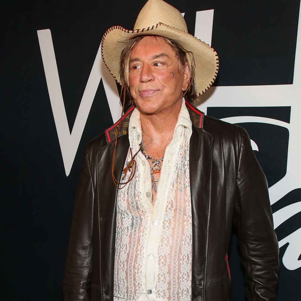 Mickey Rourke Evolution Mickey Rourke Is Nearly Unrecognizable in New Pics: See His Evolution ...