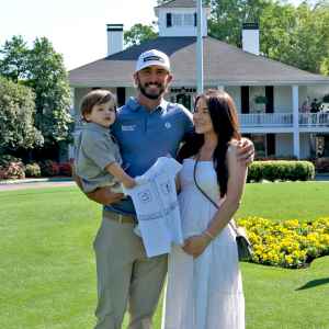 Pro Golfer Max Homa and Wife Lacey Homa Make Baby Announcement in Front of Masters Clubhouse