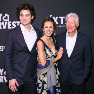 Richard Gere and Wife Hit Red Carpet with His Son Homer