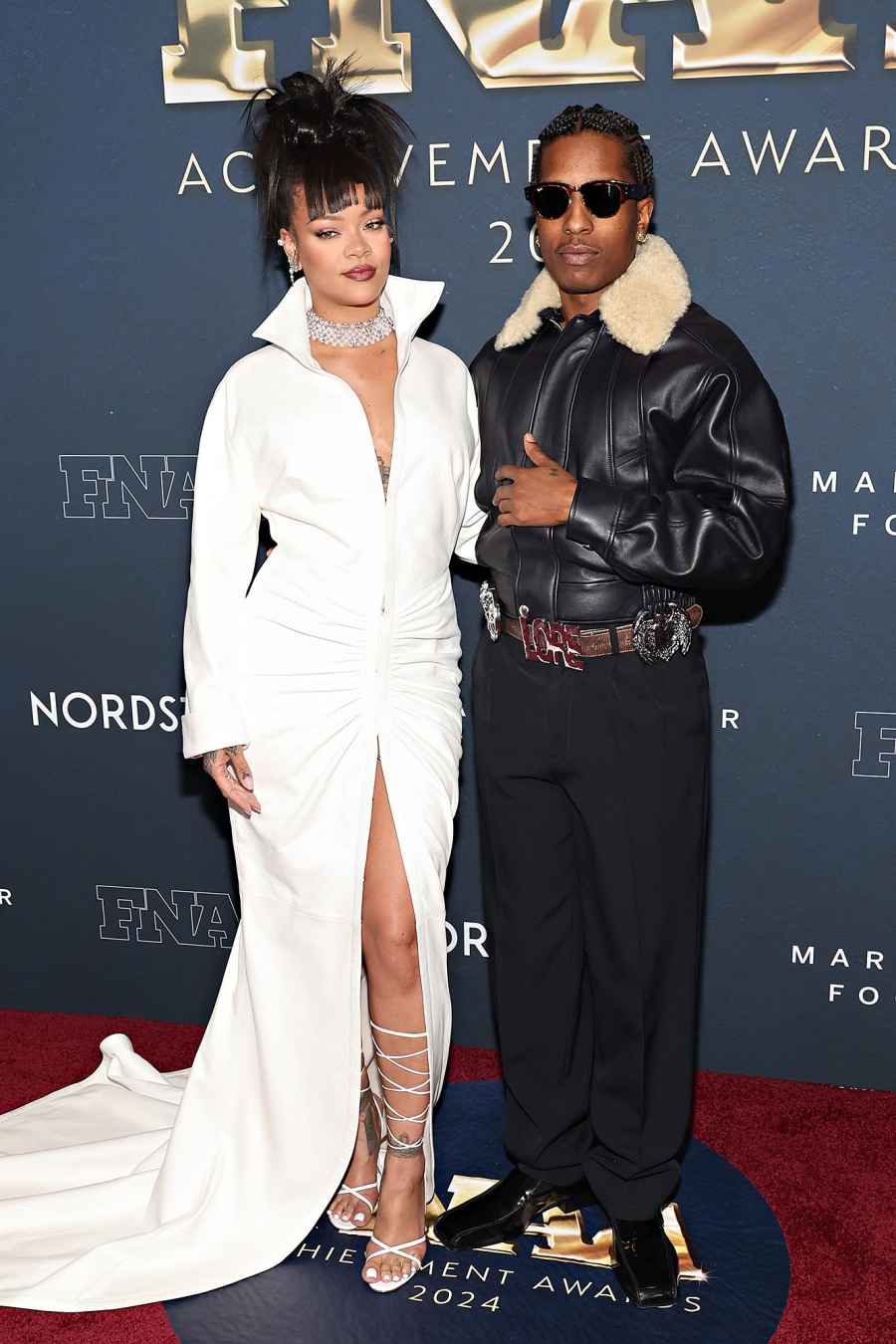Rihanna and ASAP Rockys Swaggy Couple Style See the Photos