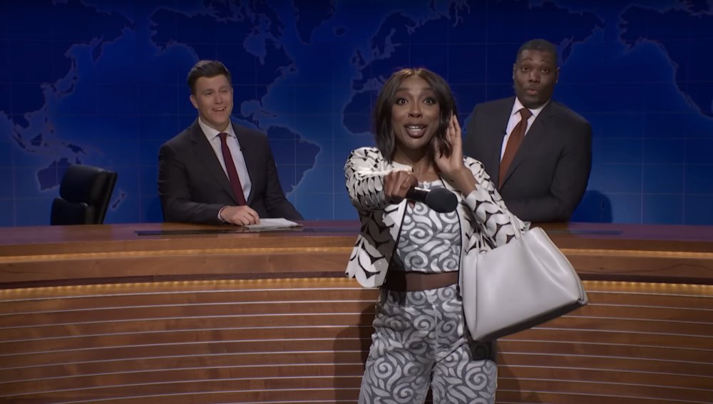 SNL Cuts Audience Cursing During Ego Nwodim's 'Weekend Update' Bit | Us ...