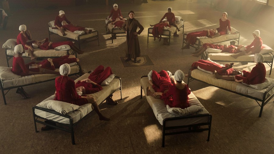 Elisabeth Moss and The Handmaids Tale Cast Stole Their Robes But Dont Know What to Do With Them