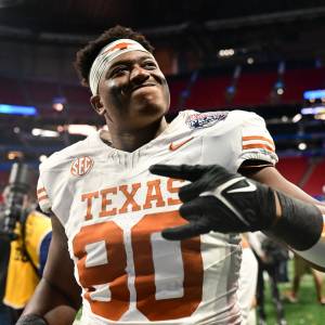 Saints Newcomer Kelvin Banks Jr.'s Baby Son Vomits on TV as Dad Is Drafted