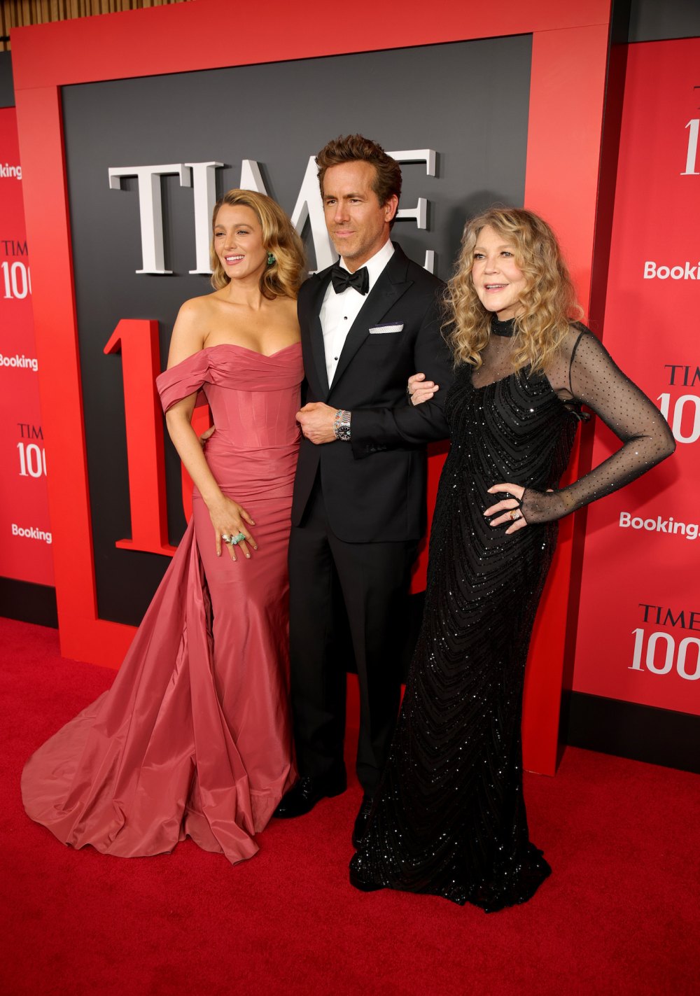 Blake Lively Ryan Rainolds e Ellen Lively Time 100