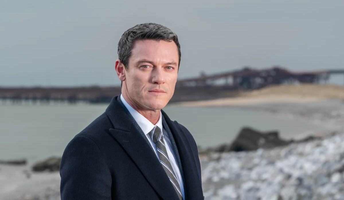 A man looks at he camera in The Pembrokeshire Murders.