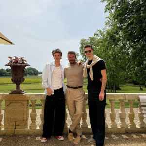 David Beckham and sons 2551913