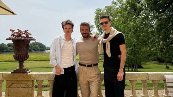 David Beckham and sons 2551913