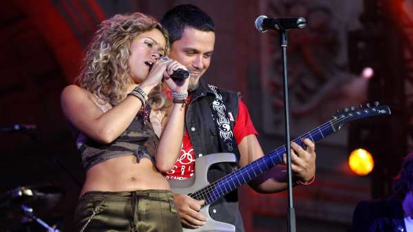 Shakira y Alejandro Sanz